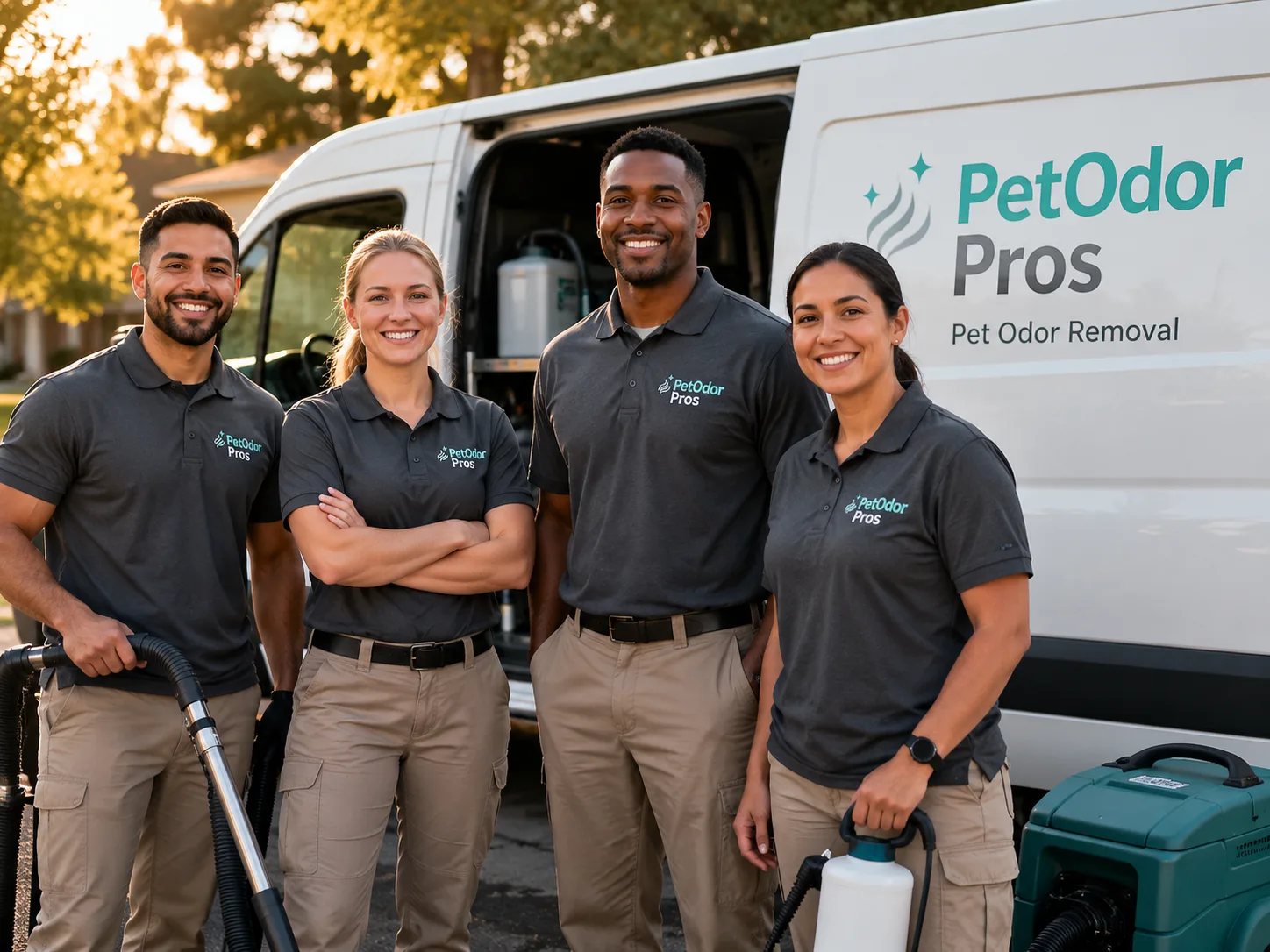 Pet Odor Removal team serving Thompson, PA